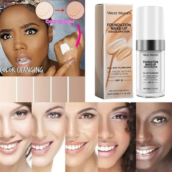 Color Changing Foundation for Aging Skin – Flawless, Natural Coverage That Adapts to You