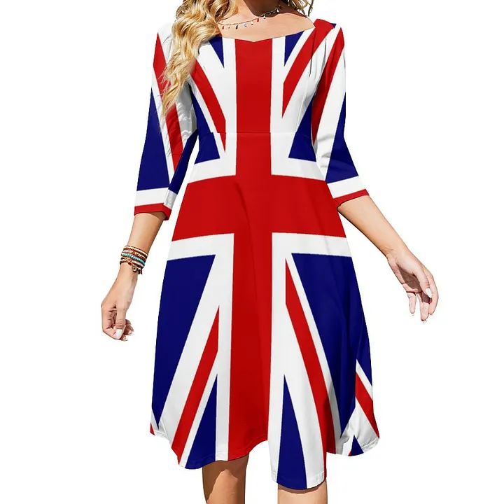 union jack skater dress Amazon.com: Ladies Sequin Union Jack Dress US 10/12 90s British Flag Sequin Mini Dress Blue : Clothing, Shoes & Jewelry