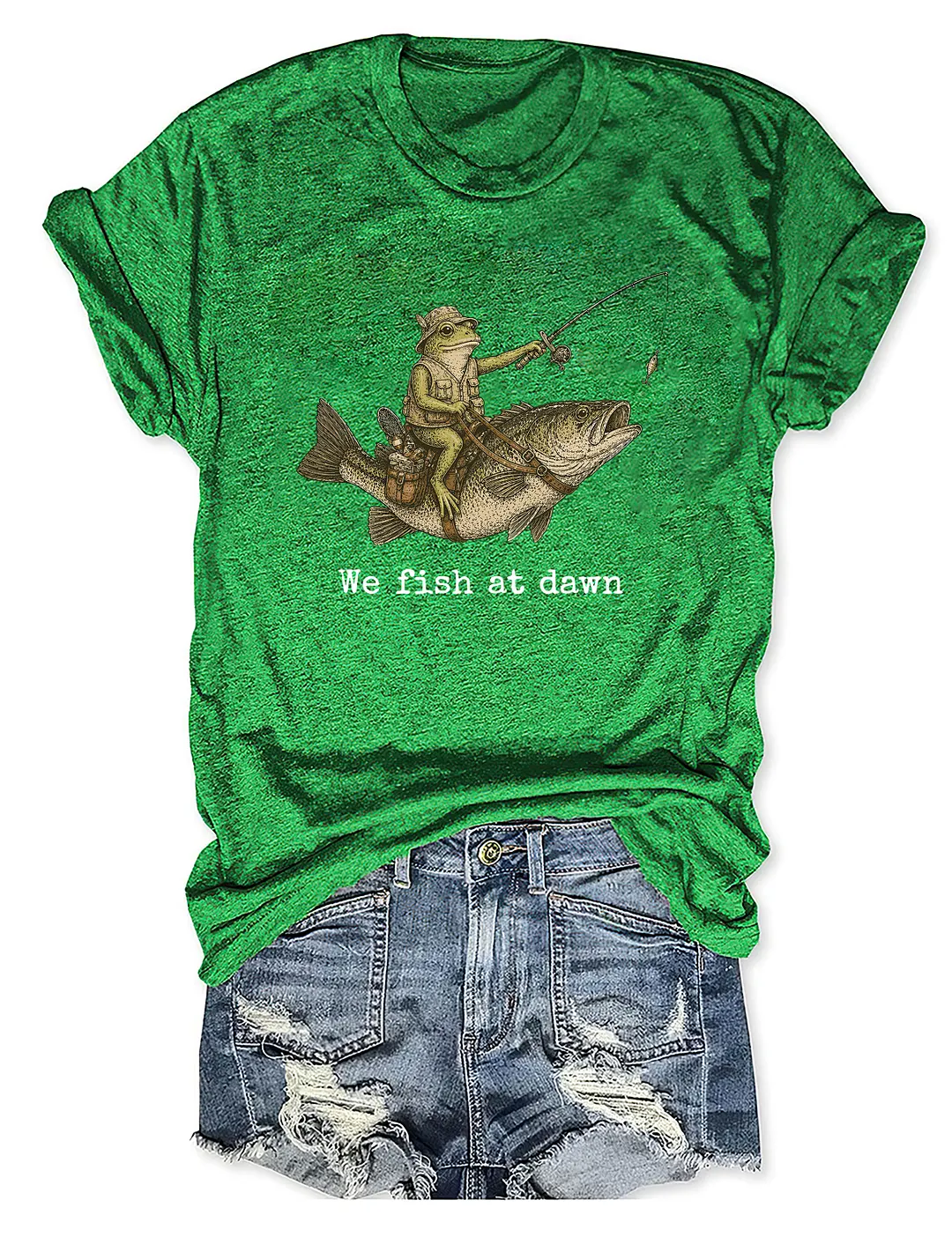We Fish At Dawn T-shirt