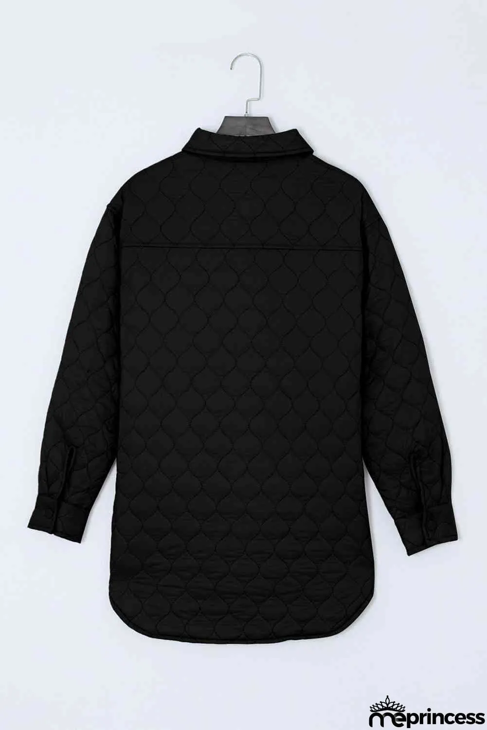 Snap Down Collared Winter Coat