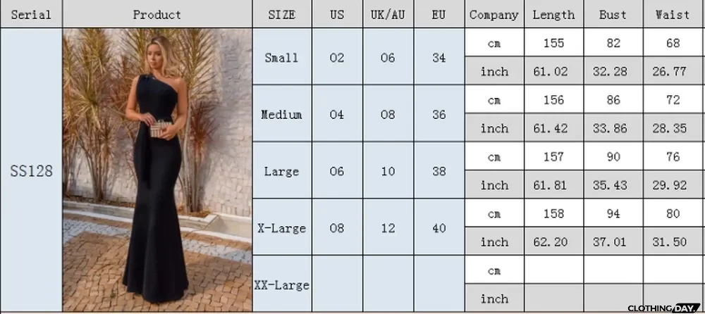 Winter Red One Shoulder Belted Formal Mermaid Evening Dress