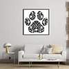 Paw Silhouette-11CT Stamped Cross Stitch 40*40cm tapestrymarket
