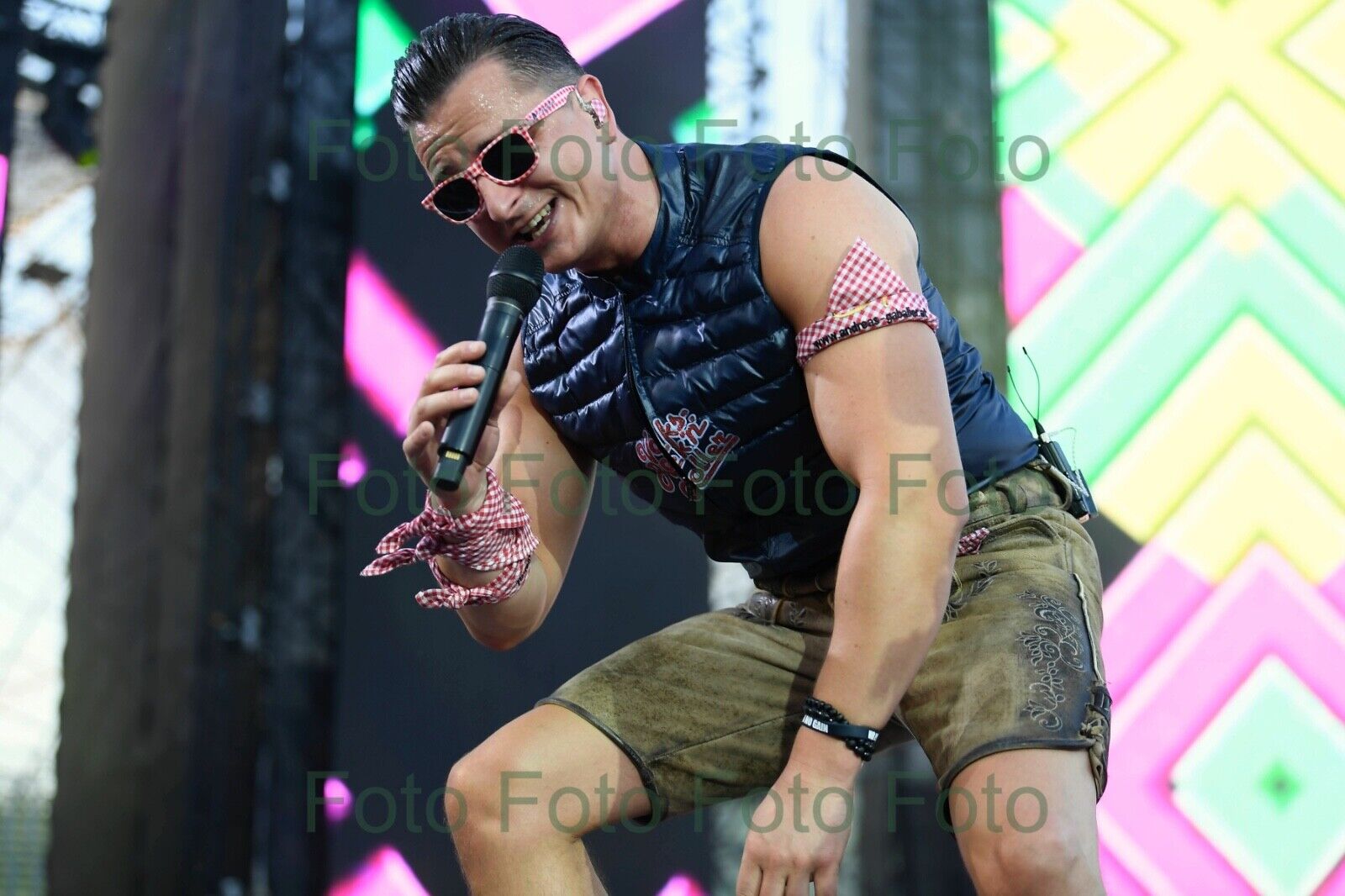 Andreas Gabalier Volks Musik Foto 20 x 30 cm ohne Autogramm (Be-7