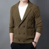 2023 Solid Color Knitted Cardigan