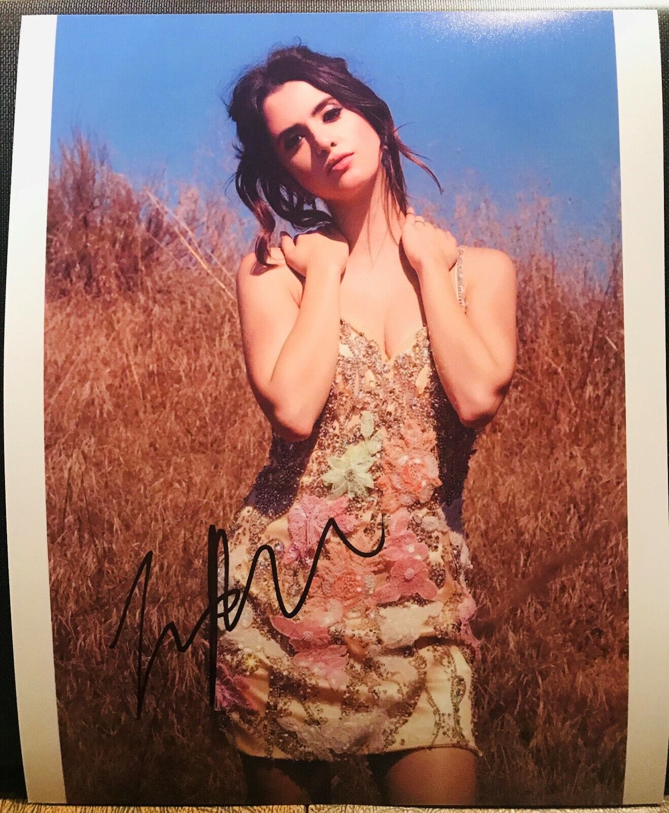 Laura Marano Glamour Shot autographed Photo Poster painting signed 8X10 #1 Singer Musician