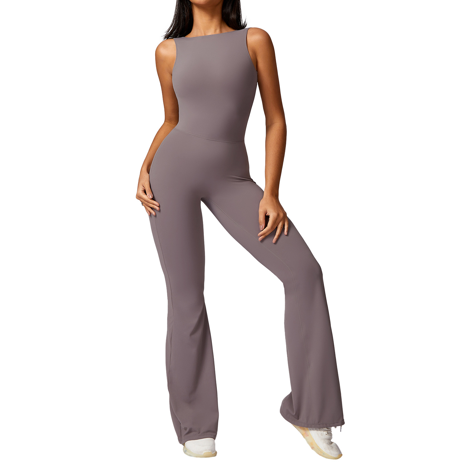 Fairfairfair New Gym Women Training Yoga Set Sportswear Women One Piece Jumpsuit Fitness Rompers Female Workout Legging Bodysuits