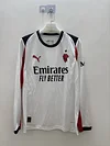 2025/2026 Long Sleeve AC Milan Away Soccer Jersey 1:1 Thai Quality