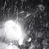 LED Mini Portable Flashlight USB Rechargeable Power Display Emergency Work Light