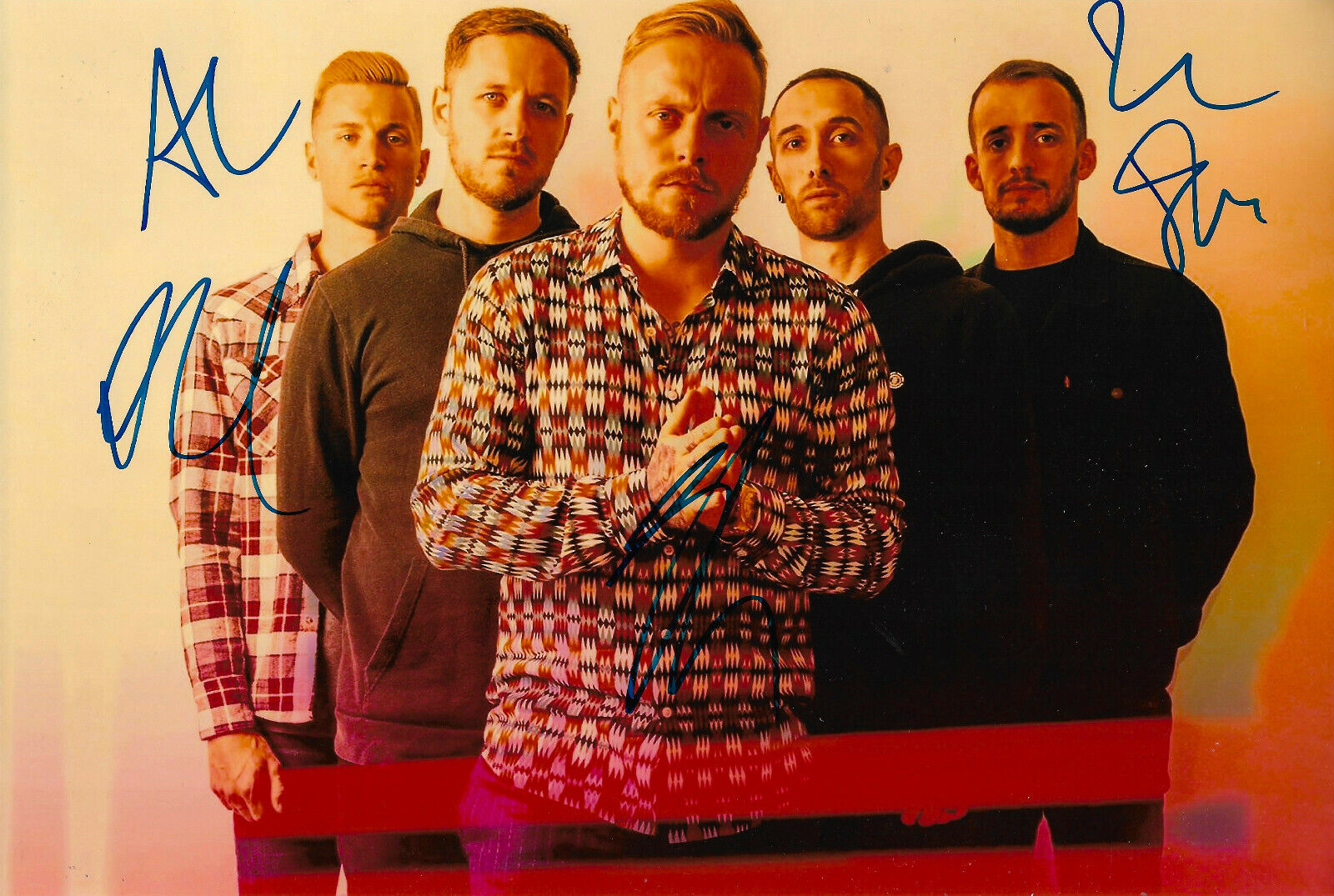 Architects signed 8x12 inch Photo Poster painting autograph