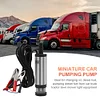 DC 12V Diesel Pump with Clip Oil Extractor for Car Motorbike Boat (Silver)