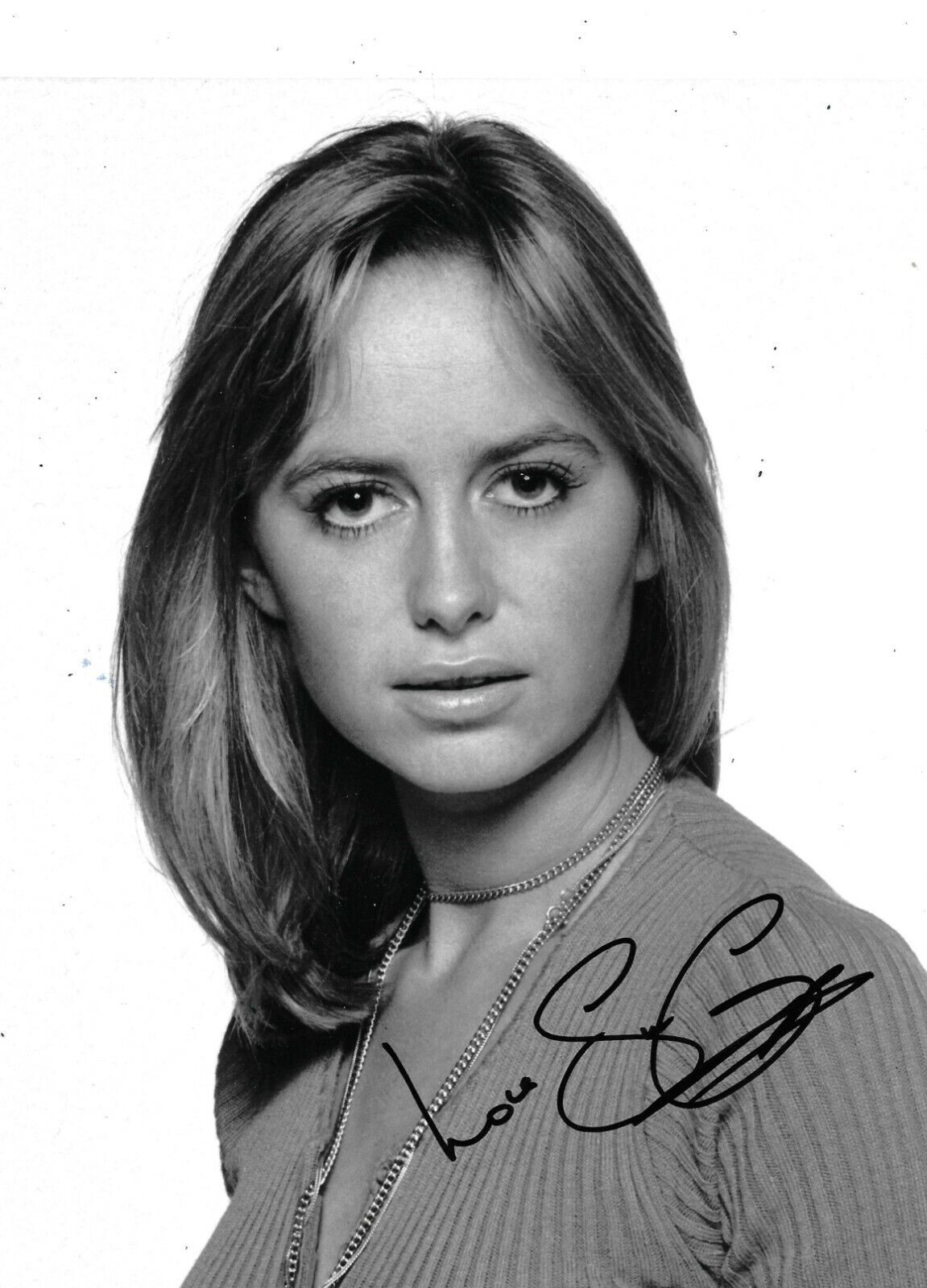 Susan George Signed 10x8 Photo Poster painting AFTAL