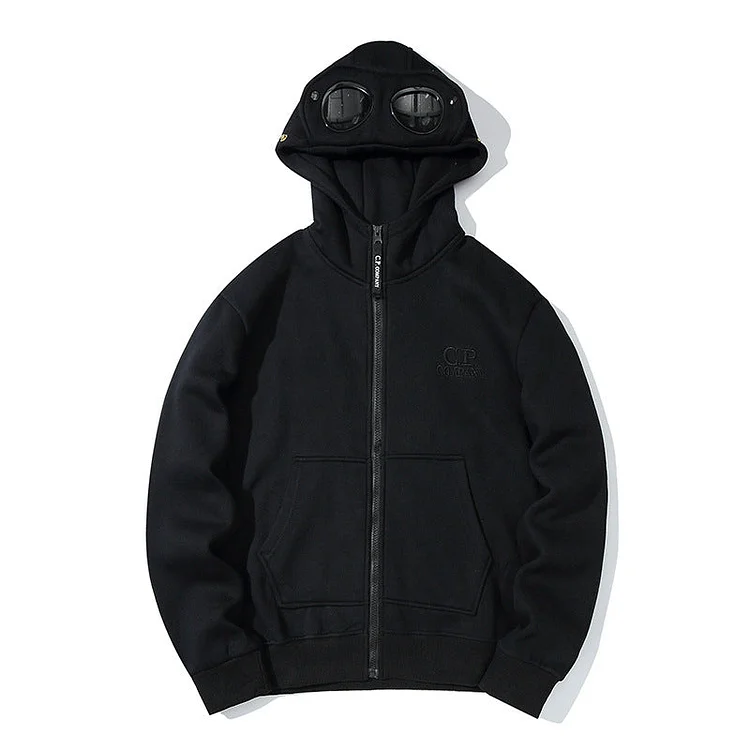 C.P. Company Round Lens Zippered Hoodie