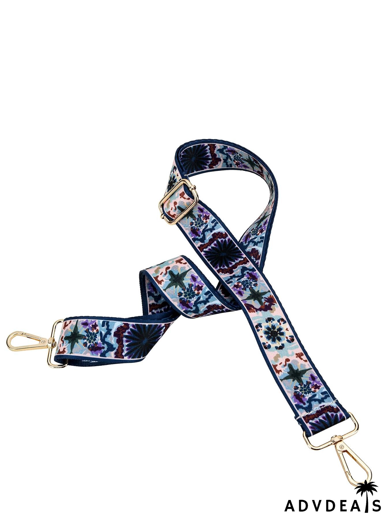 Floral Print Bag Strap