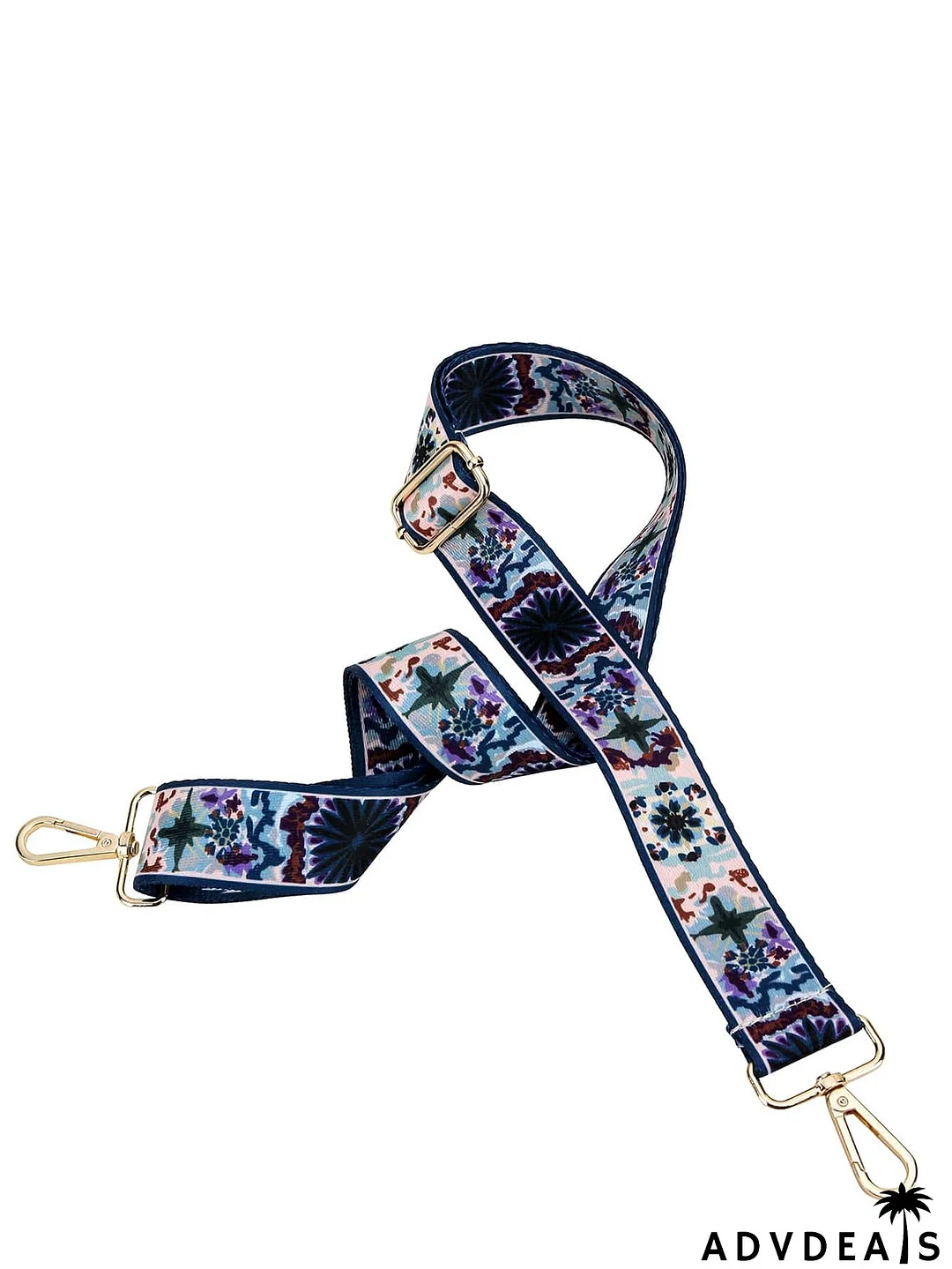 Floral Print Bag Strap