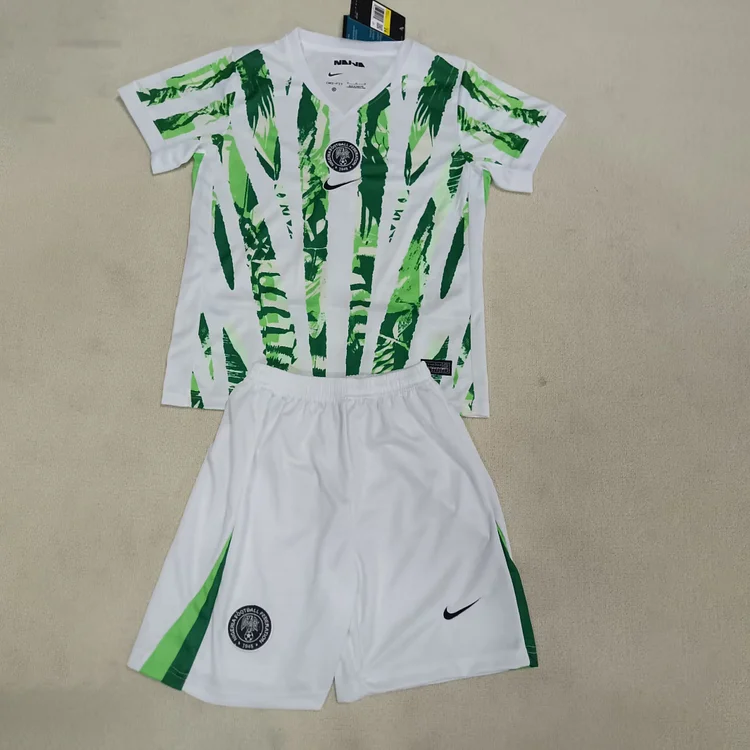 25/26 Nigeria Women's National Team Away Kids Set