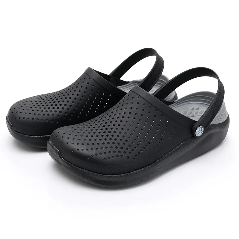 Women's Summer Sandals for Beach Sports 2021 Women Men's Slip-on Shoes Slippers Female Male Clogs Sandals Water Mules Zapatos