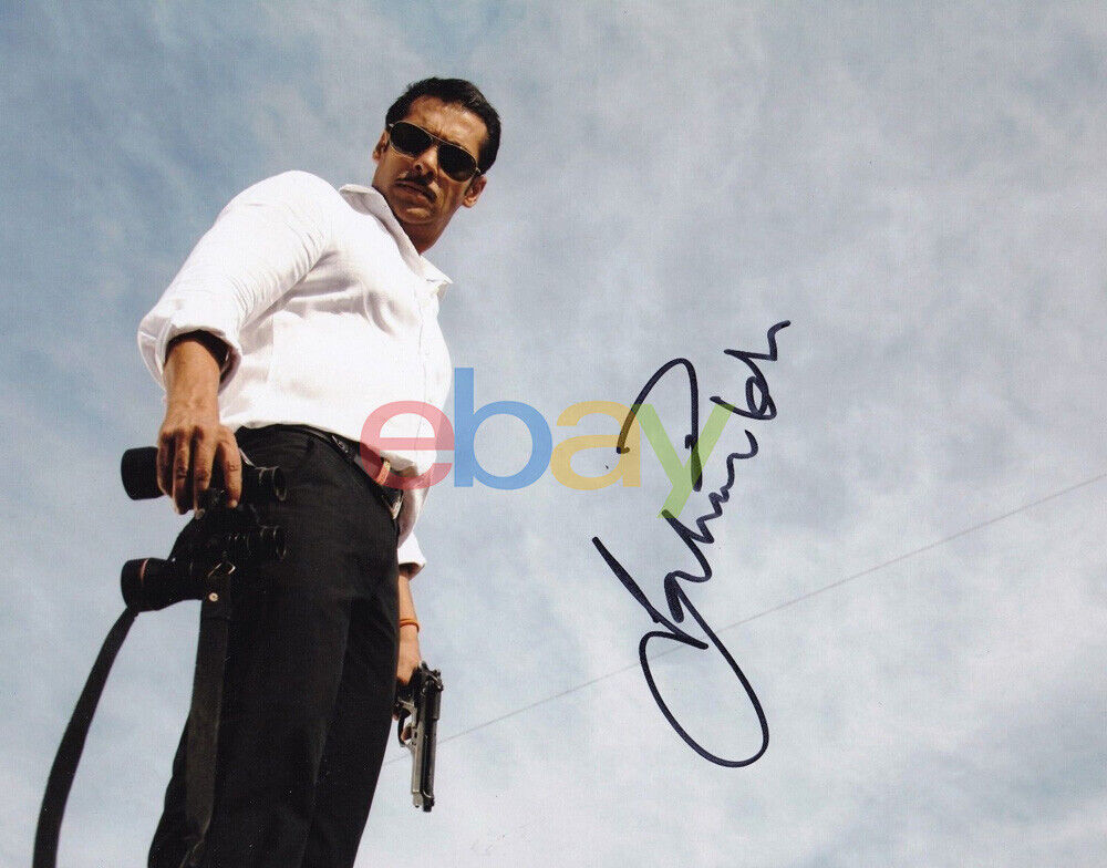 Salman Khan Bollywood Superstar Autographed 8x10 Photo Poster painting reprint