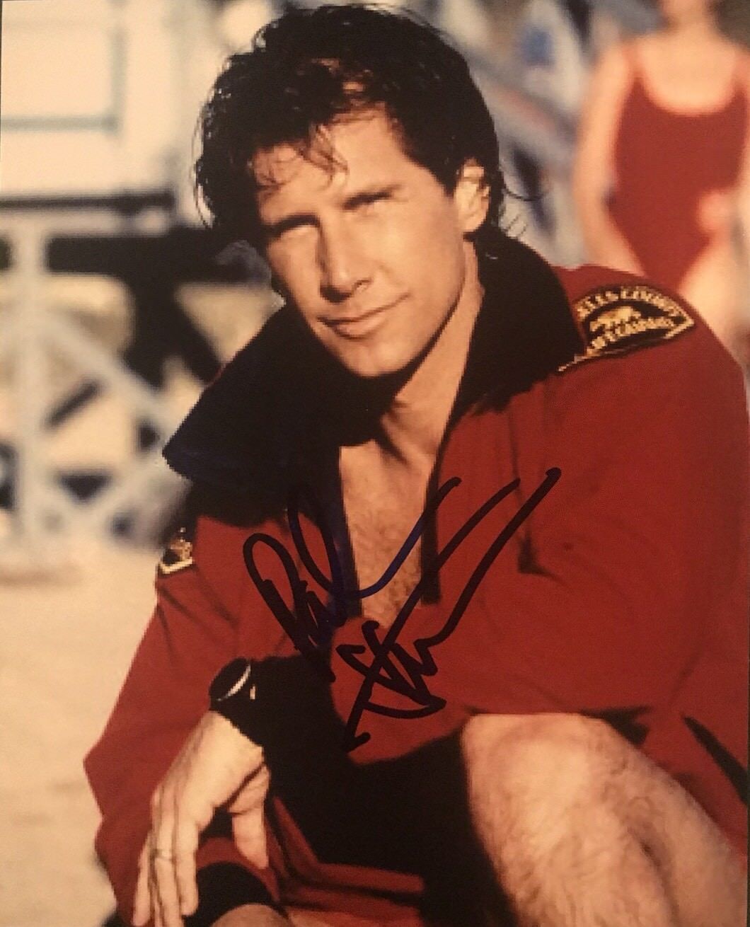 PARKER STEVENSON HAND SIGNED 8x10 Photo Poster painting BAYWATCH AUTOGRAPHED RARE AUTHENTIC