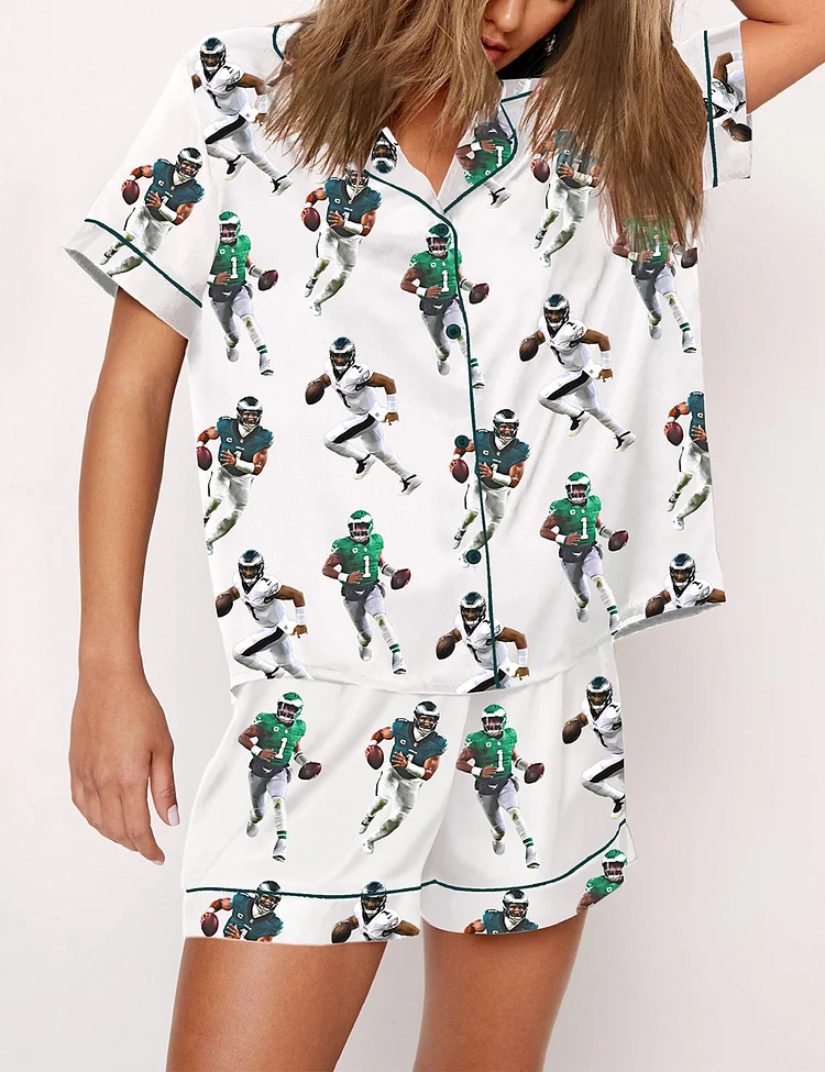 Women's Philadelphia Eagles Jalen Hurts MVP Pajama Set