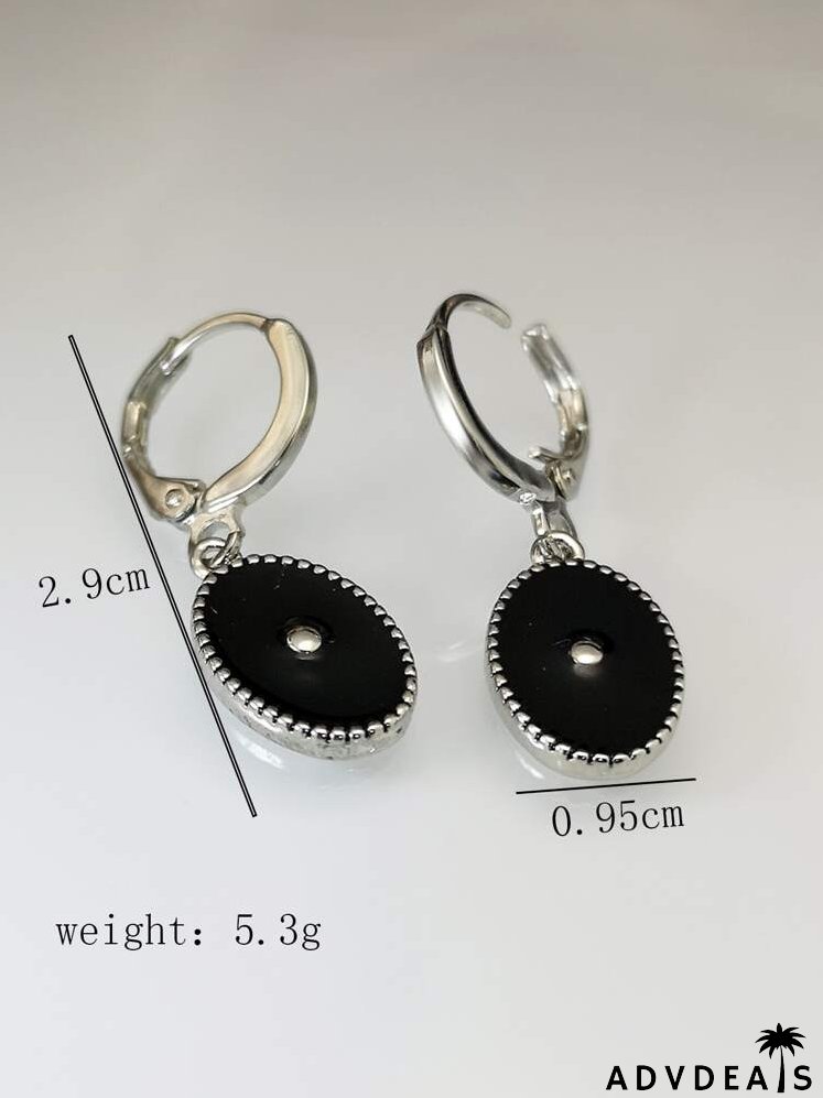 Geometric Drop Earrings