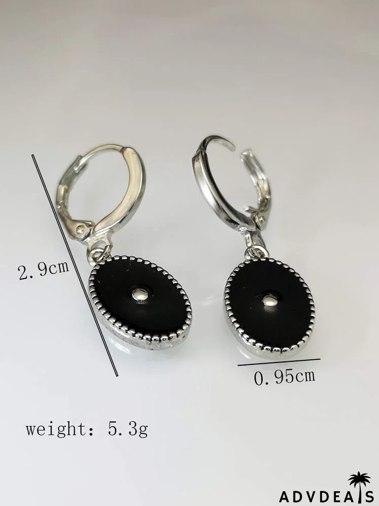 Geometric Drop Earrings