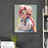 Cartoon Beauty-Paint By Numbers Acrylic Painting 40*50CM