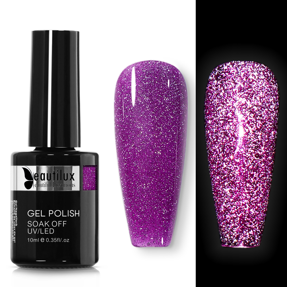 NAIL GEL GLITTER COLOR| REFLECTIVE | SZ-24