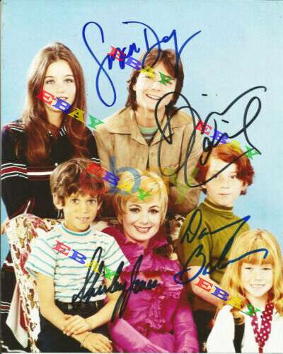 Partrdge Family Cast Autographed Signed Photo Poster painting Reprint