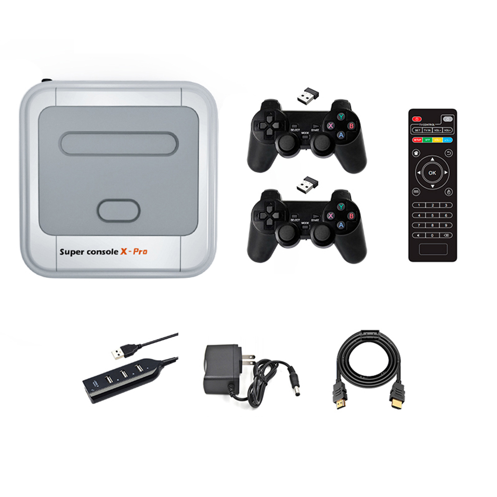 

Wireless Game Console Retro Video Game Emulator 4K Output, 128g, 501 Original