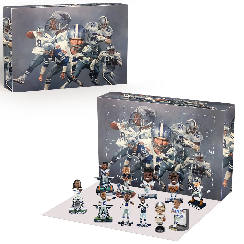 Dallas Cowboys Advent Calendar The One With 24 Little Doors