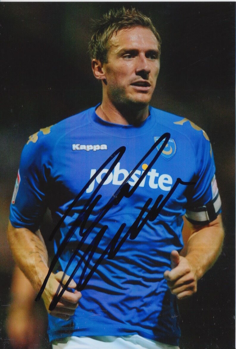 PORTSMOUTH HAND SIGNED LIAM LAWRENCE 6X4 Photo Poster painting 6.