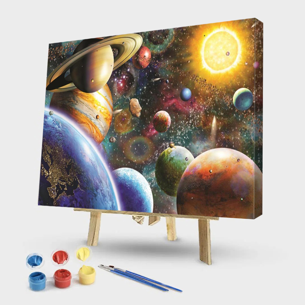 

40*50CM Paint By Numbers-Planet, 501 Original