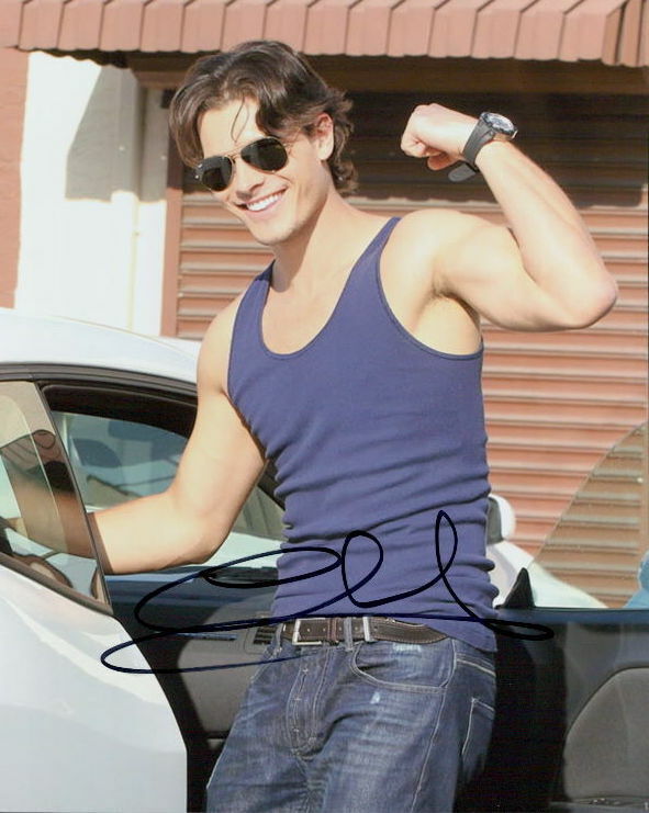 Gleb Savchenko male model signed 8x10 Photo Poster painting in-person