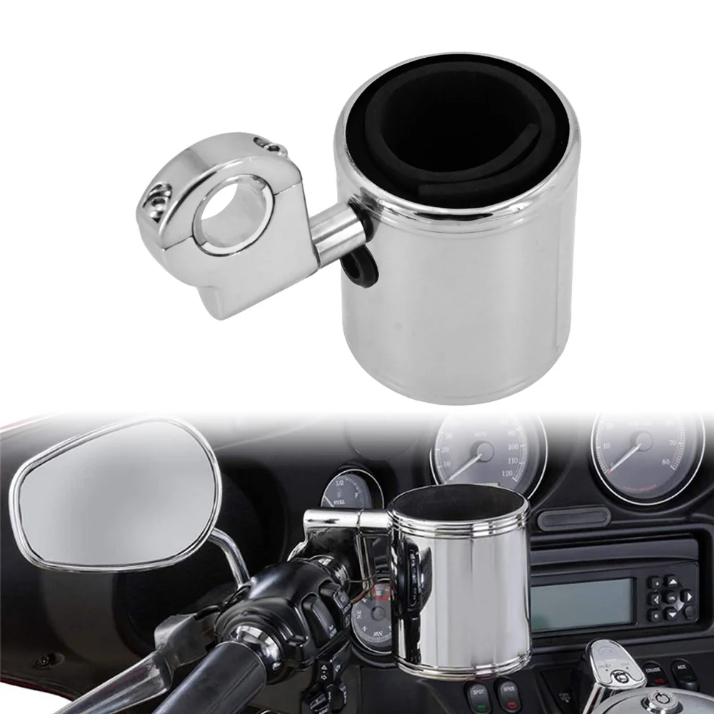 Motorcycle Adjustable Cup Holder For Harley Touring Street Glide Dyna Sportster Softail