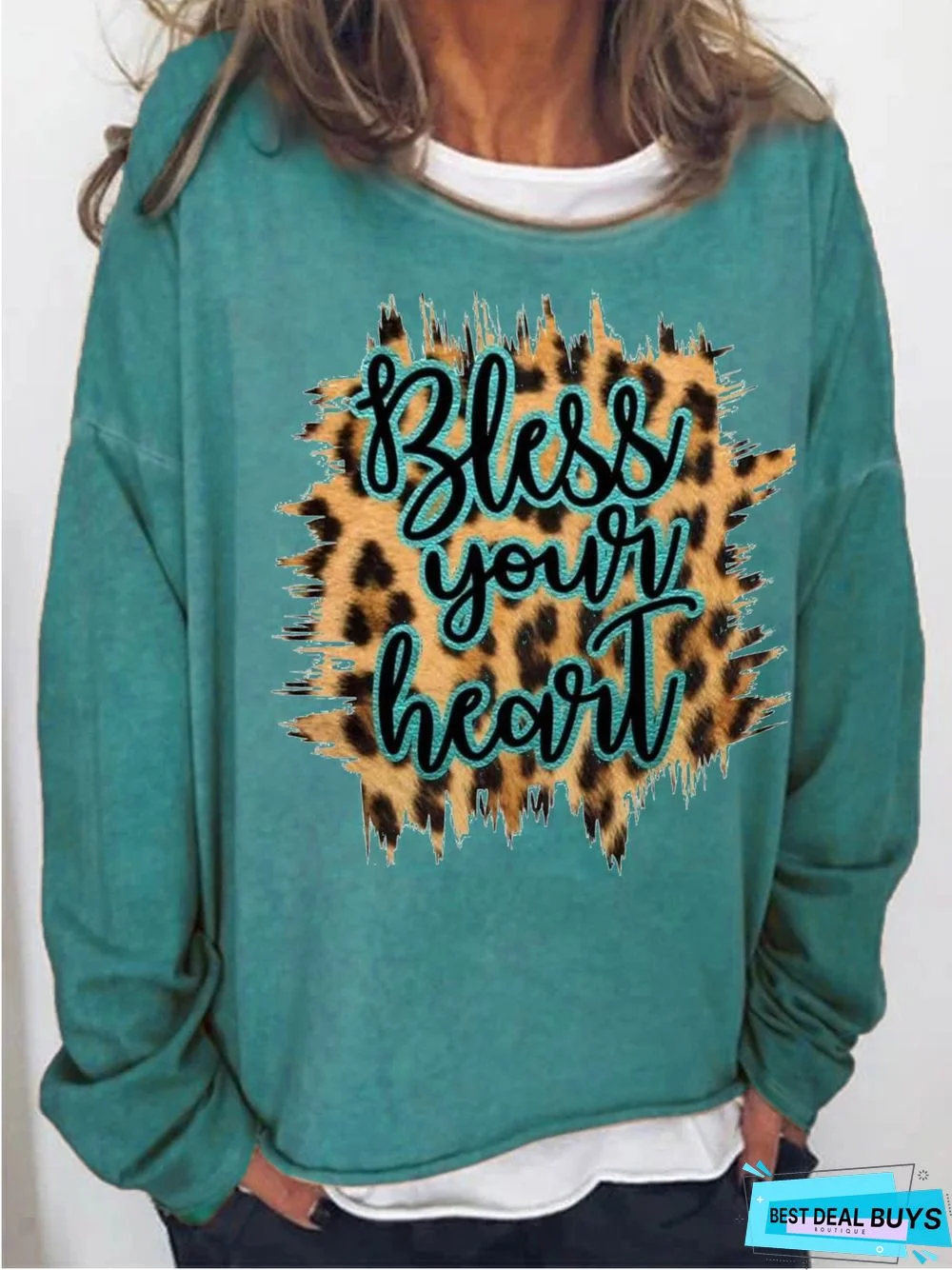 Leopard Printed Basic Shirts & Tops