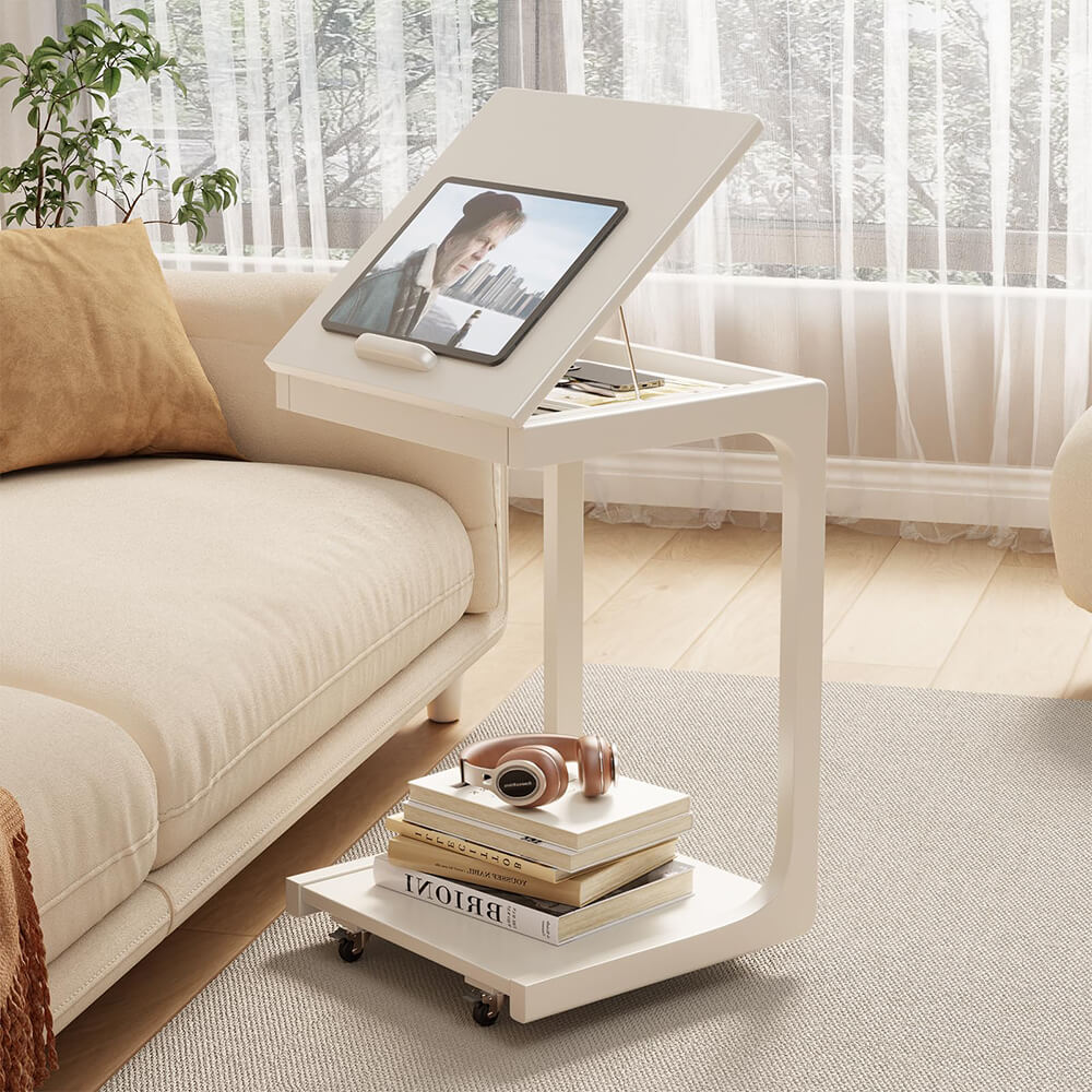 C Shape Sofa Table
