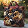 Doxie Dreams Quilted Tote  Bag🔥All items are shipped in a default size of 15x14 inches.