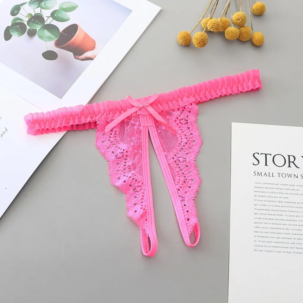 Underwear Women Sexy Style Lace Calcinha Feminina Women Lingerie Open Thong Panties G-Pants Lingerie Pajamas Women Sexy Panties