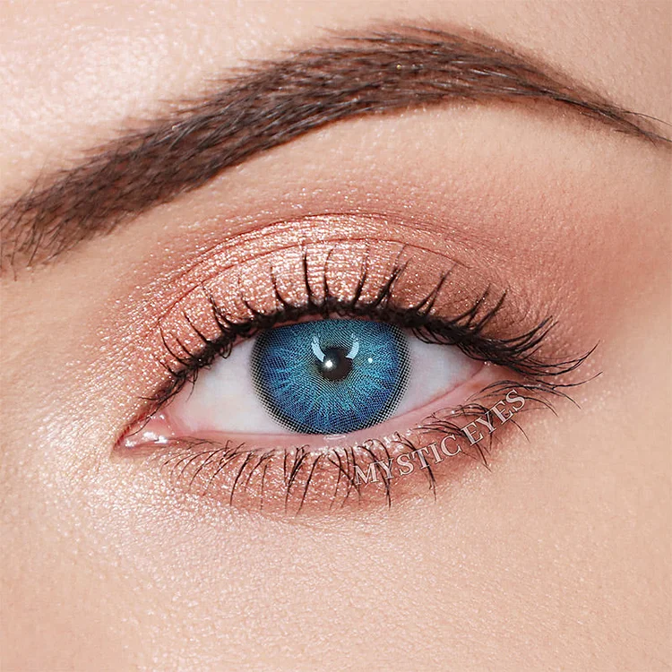 Neptune blue Colored Contact Lenses  (🌟 SMALL PUPIL SIZE)