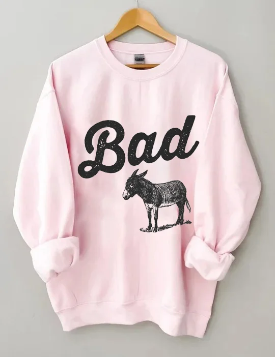 Funny Bad Ass Donkey Sweatshirt