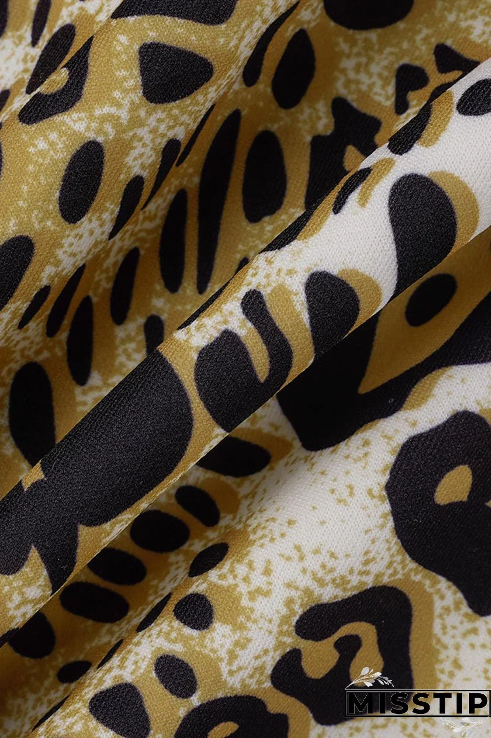 Black Fashion Casual Print Patchwork Turndown Collar Long Sleeve Two Pieces