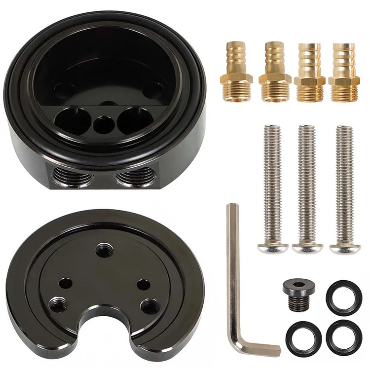 Silscvtt Fuel Tank Sump Kit Gas Integrated Return Dual Port