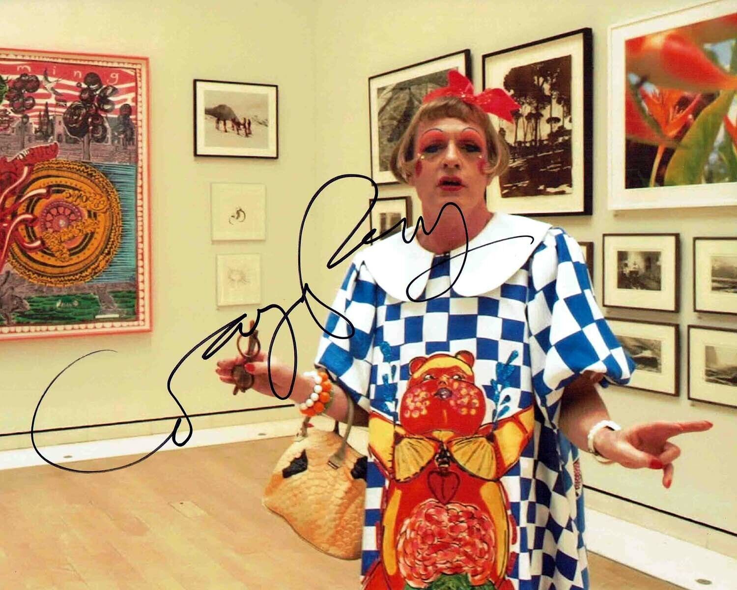 Grayson PERRY SIGNED Autograph 10x8 Photo Poster painting 3 AFTAL COA Contemporary Artist