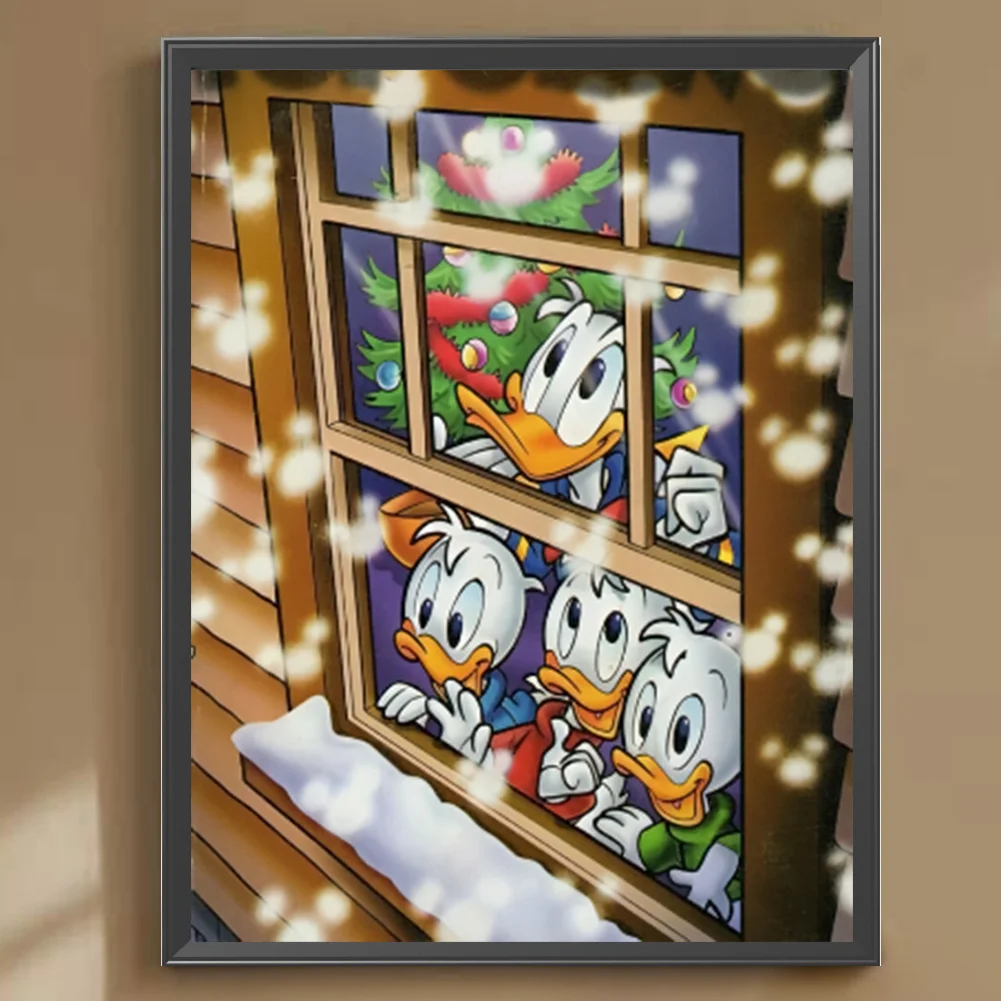 Diamond Painting - Full Round Drill - Donald Duck(Canvas|30*40cm)