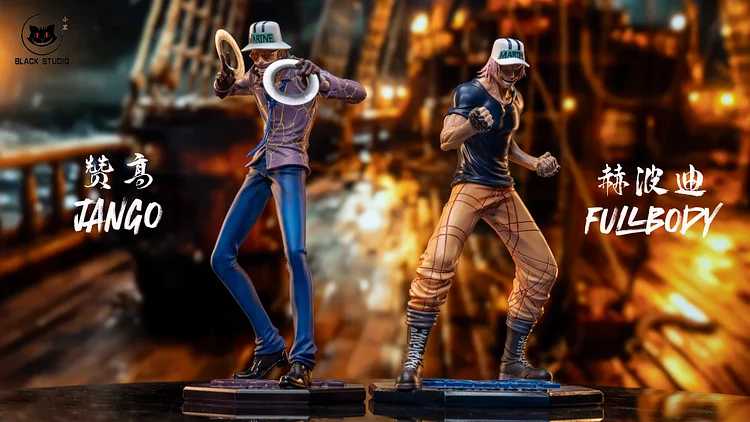 Black Studio - One Piece Marine Series #21 Jango & Fullbody Statue(GK)-