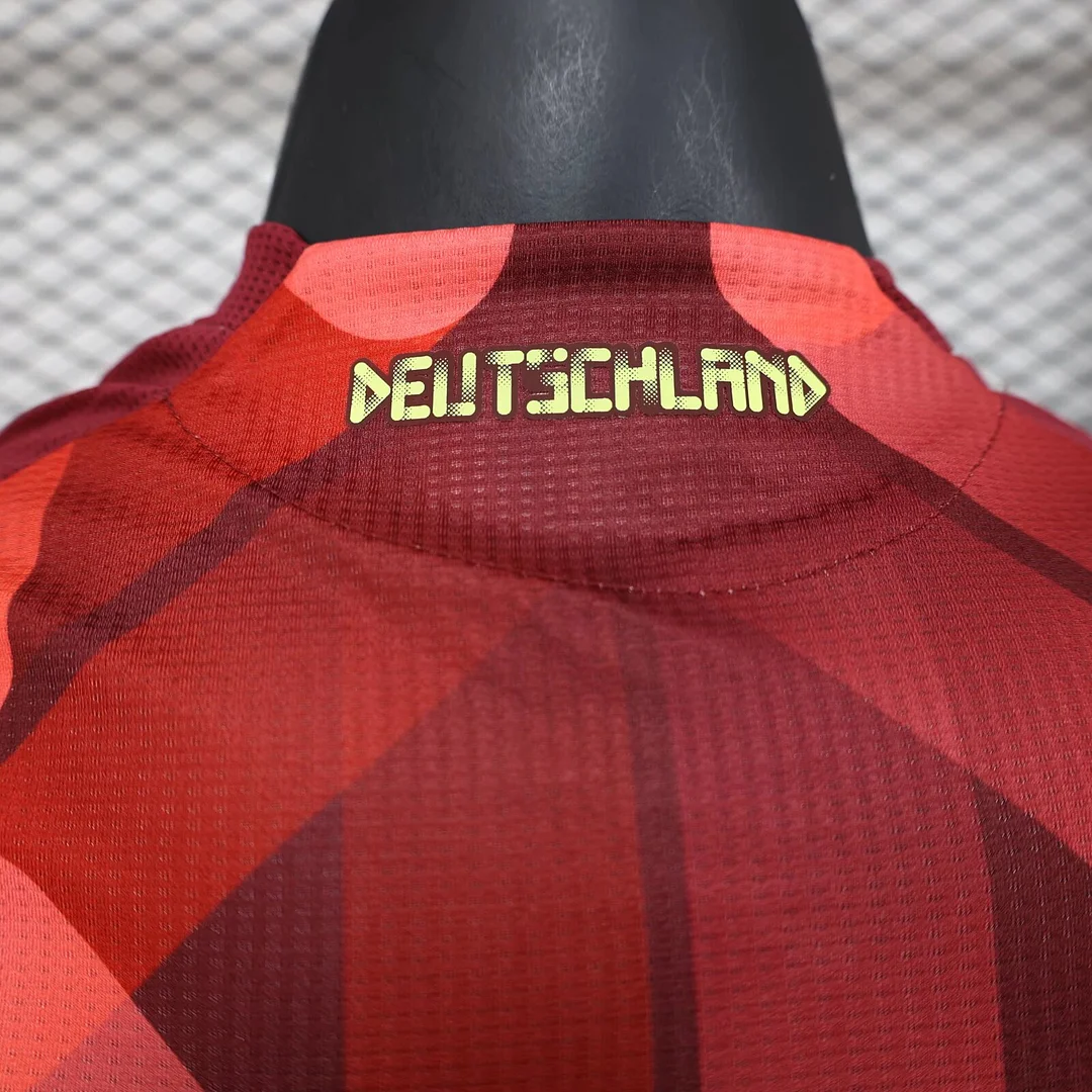 2024 Germany Special Edition Red Player Version Football T-Shirt Thai Quality