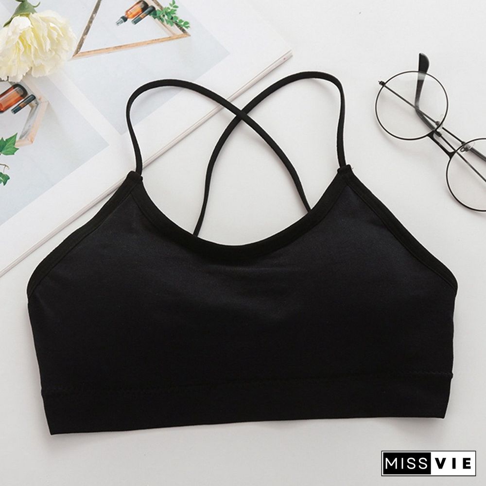Sexy Lace Bralette Tube Tops Bandeau Summer Women Lace Bra Tanks Crop Tops Bandeau Girl Underwear Solid Color Camisole Hot Sale