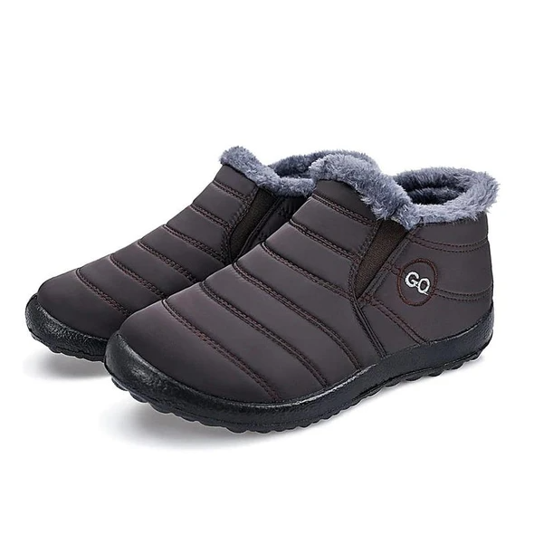 mens fur lined waterproof snow boots