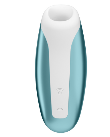 pornhint Pornhint Satisfyer Love Breeze Pressure Wave Stimulator - Light Blue