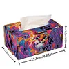 Lion 5D DIY Diamond Painting Handmade Tissue Holder Wooden Tissue Box Craft